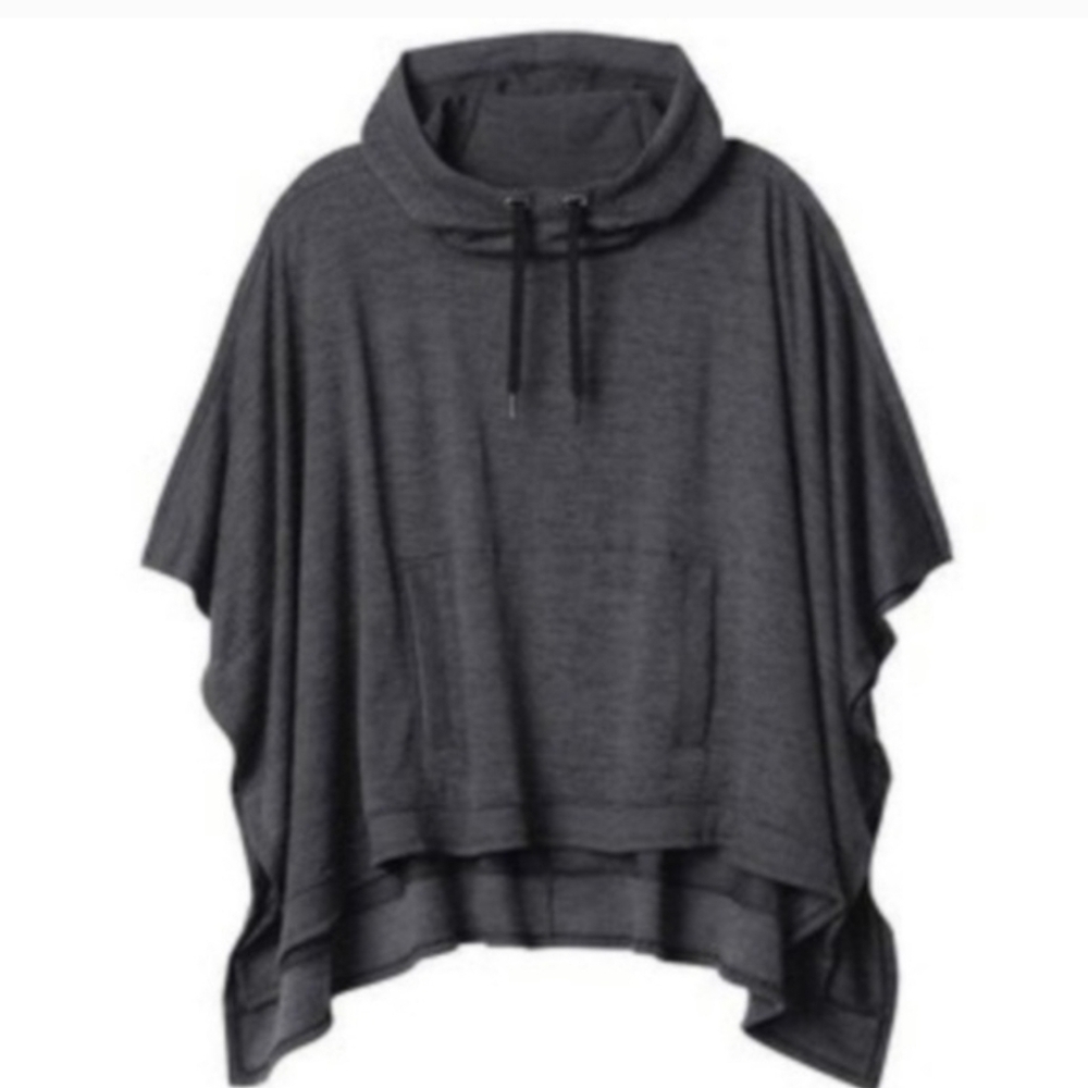 Athleta Techie Sweat Blissful Hooded Poncho